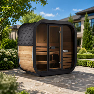 SaunaLife CL4G Outdoor Cube Sauna – (3 Person)
