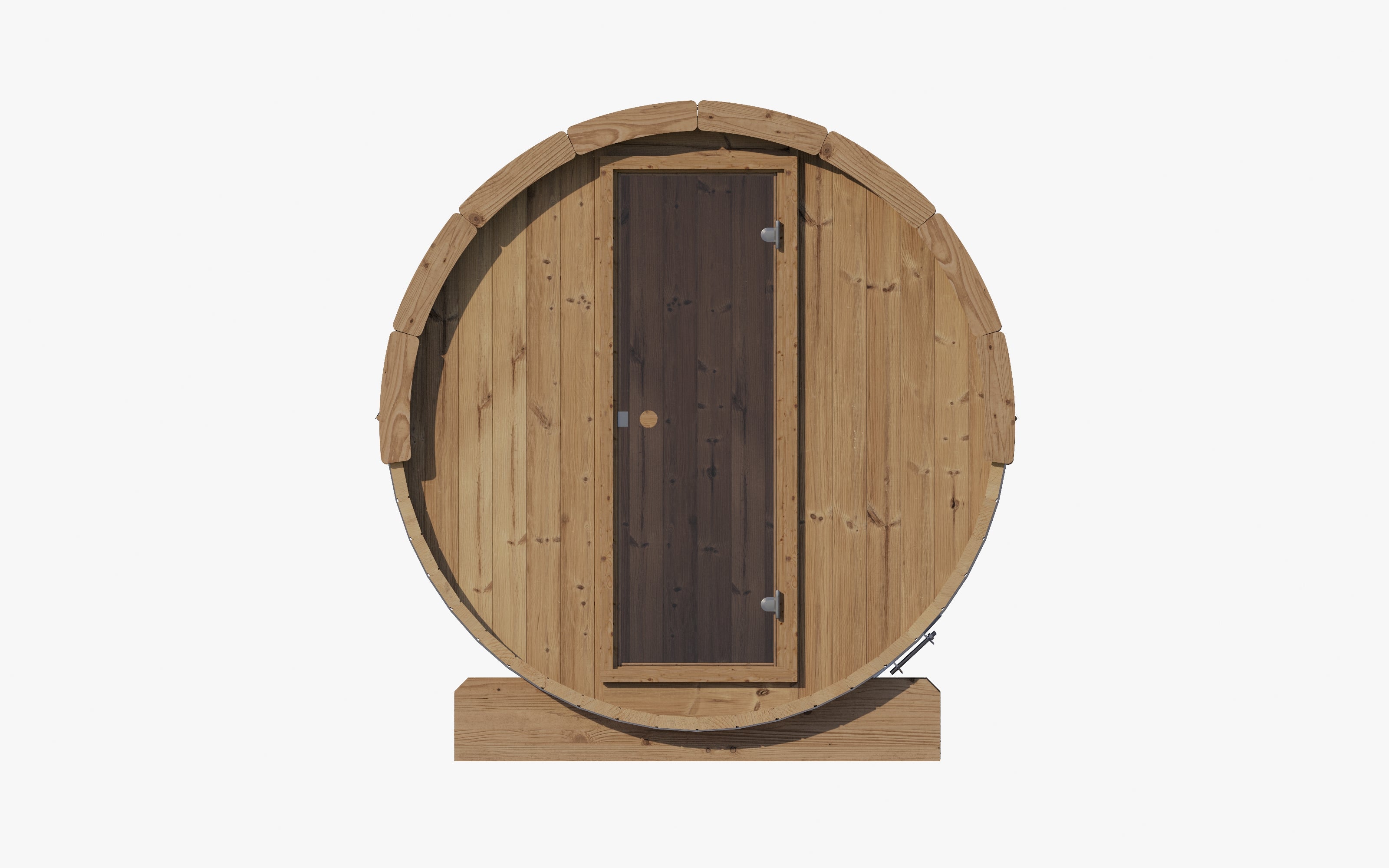SaunaLife E8 Outdoor Barrel Sauna – (6 Person)