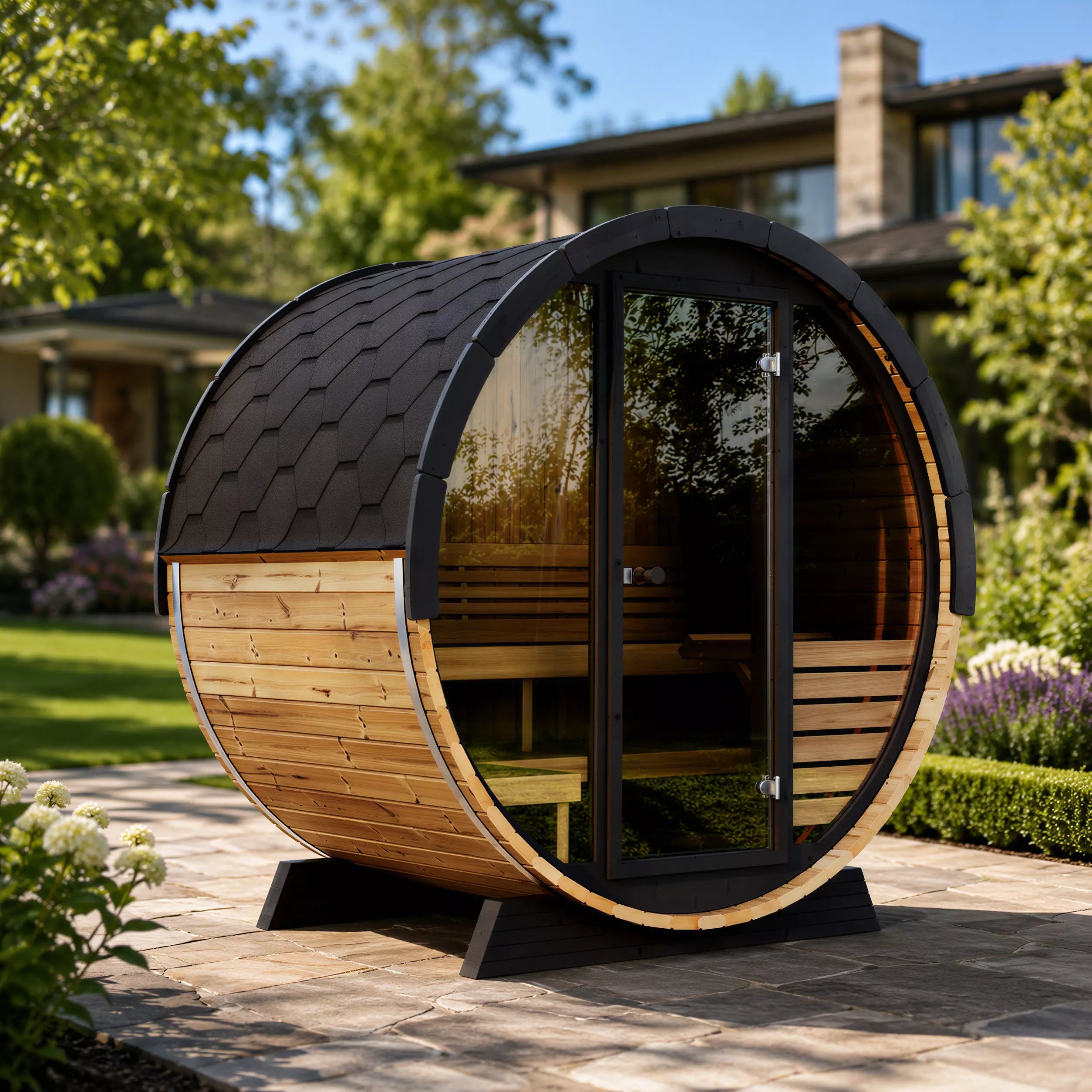 SaunaLife EE6G Sauna Barrel – (4 Person)