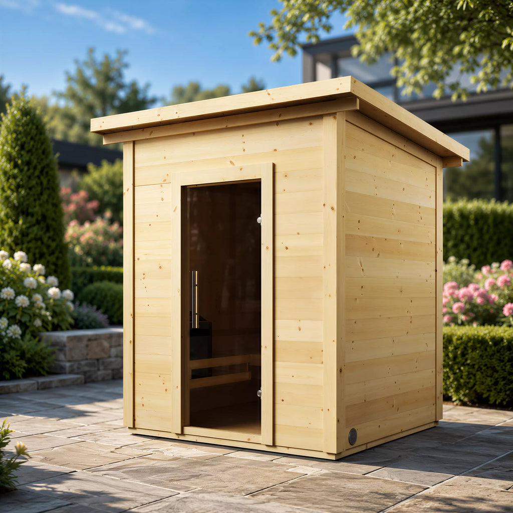 SaunaLife G2 Outdoor Home Sauna Kit – (4 Person)