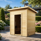 SaunaLife G2 Outdoor Home Sauna Kit – (4 Person)