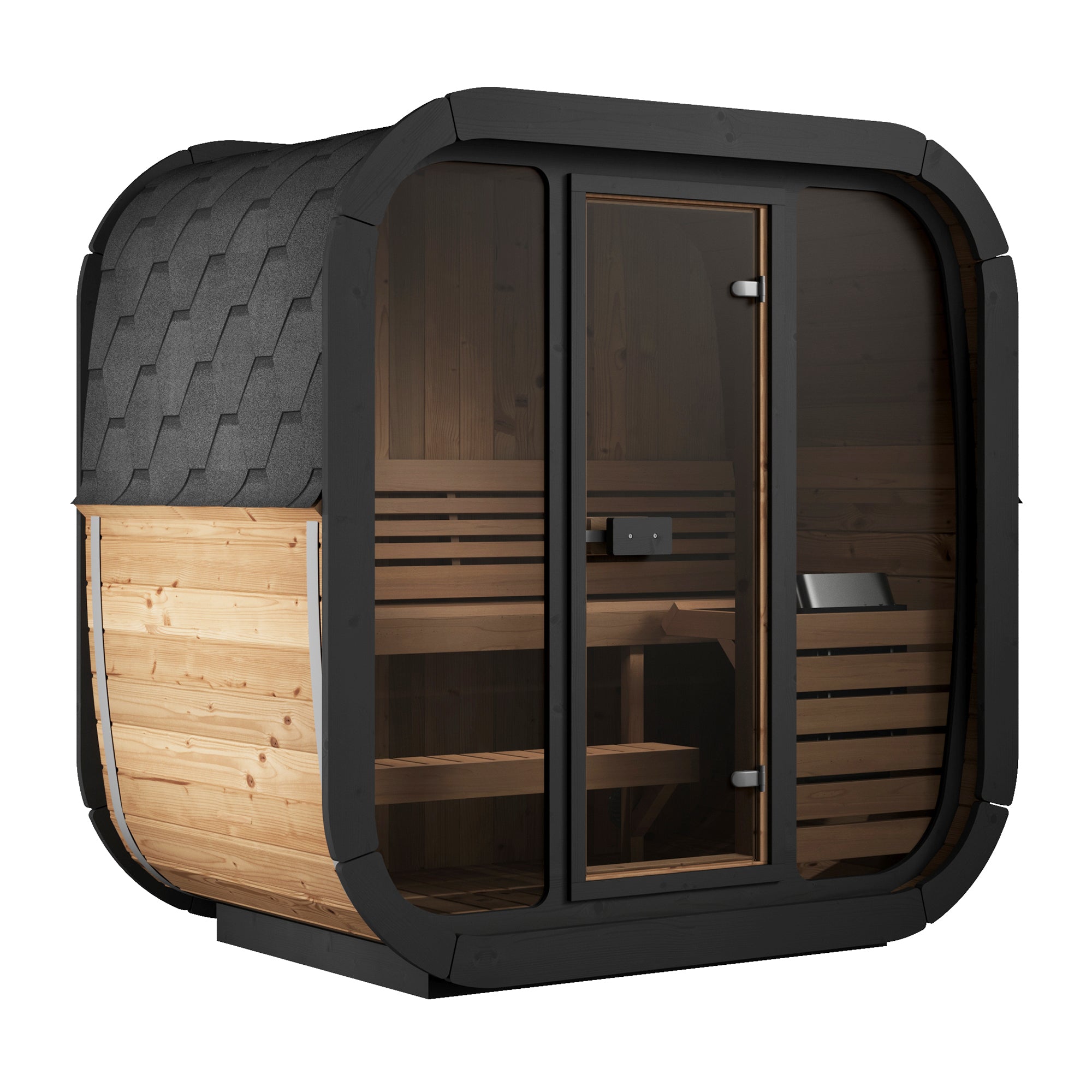 SaunaLife CL4G Outdoor Cube Sauna – (3 Person)