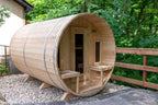 Dundalk Leisurecraft Canadian Timber Tranquility Barrel Sauna – Image 18