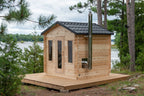 Dundalk Leisurecraft Canadian Timber Georgian Cabin Sauna Outdoor Sauna sauna - Reset Peak