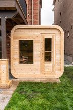Dundalk Leisurecraft Canadian Timber Luna Sauna Outdoor Sauna sauna - Reset Peak
