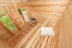 Dundalk Leisurecraft Canadian Timber Luna Sauna Outdoor Sauna sauna - Reset Peak