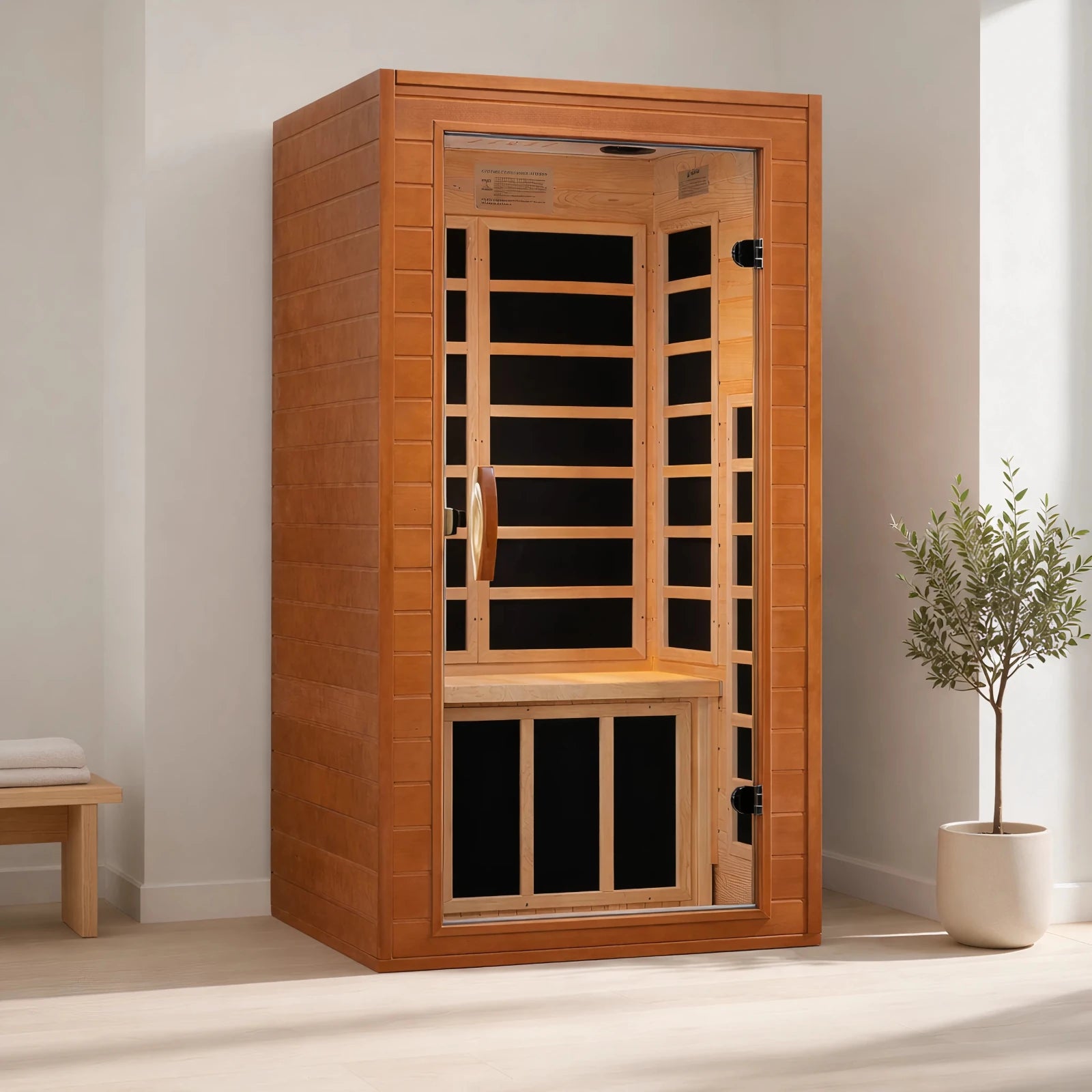 Dynamic Avila Low EMF Infrared Sauna - (1–2 Person) Infrared Sauna sauna - Reset Peak
