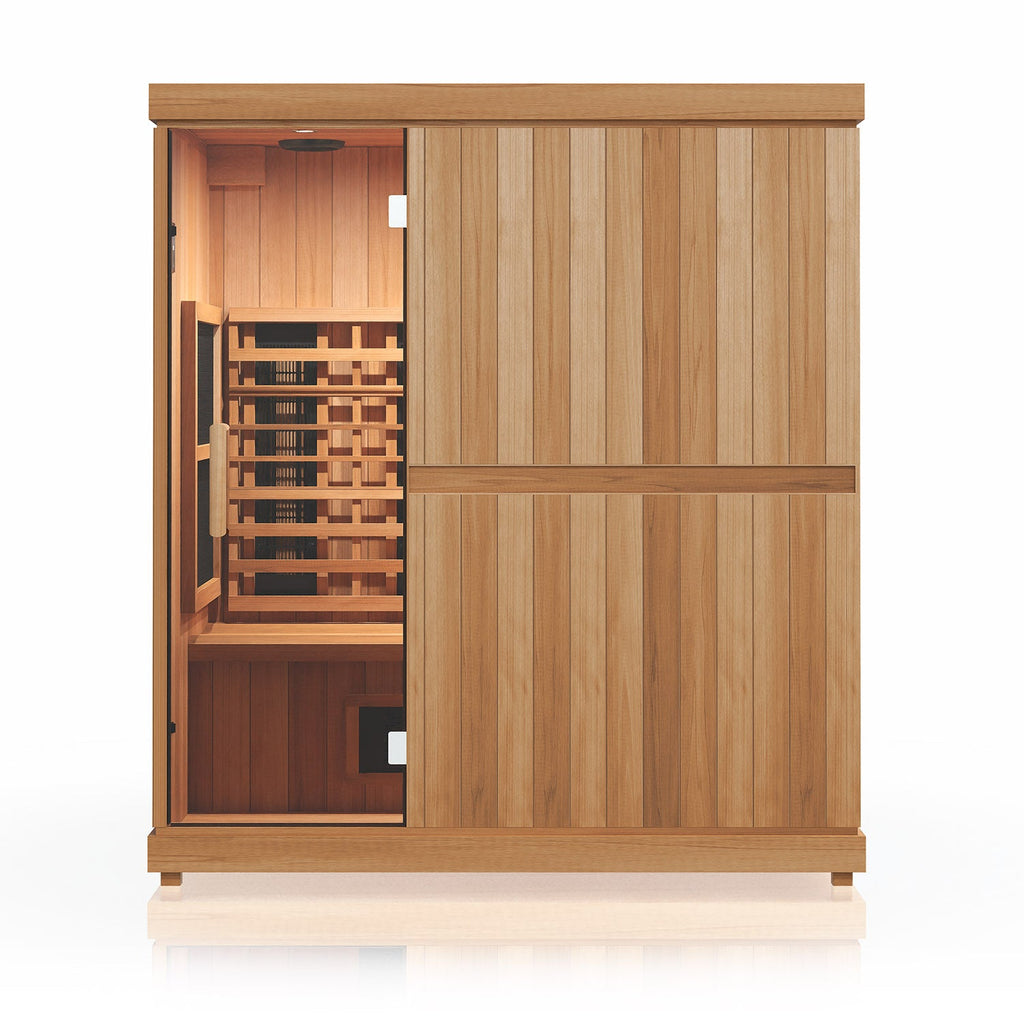 Finnmark FD - 3 Full Spectrum Infrared Sauna - (4 Person) Infrared Sauna sauna - Reset Peak