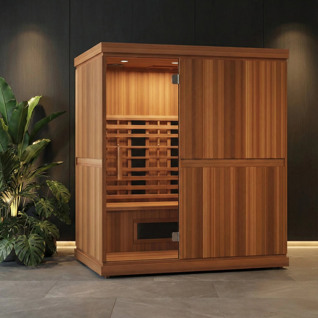 Finnmark FD - 3 Full Spectrum Infrared Sauna - (4 Person) Infrared Sauna sauna - Reset Peak