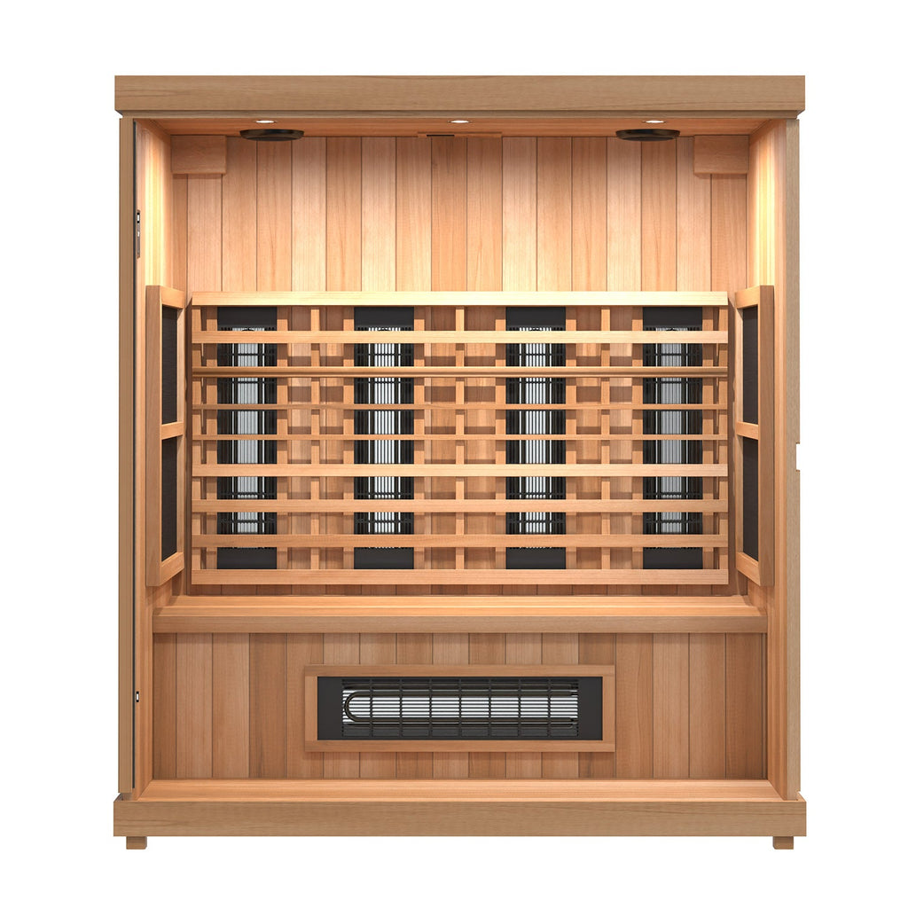Finnmark FD - 3 Full Spectrum Infrared Sauna - (4 Person) Infrared Sauna sauna - Reset Peak