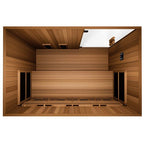 Finnmark FD - 3 Full Spectrum Infrared Sauna - (4 Person) Infrared Sauna sauna - Reset Peak