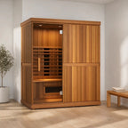 Finnmark FD - 3 Full Spectrum Infrared Sauna - (4 Person) Infrared Sauna sauna - Reset Peak