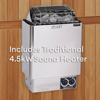 Finnmark FD - 5 Trinity XL Infra - Steam Sauna Infrared Sauna sauna - Reset Peak