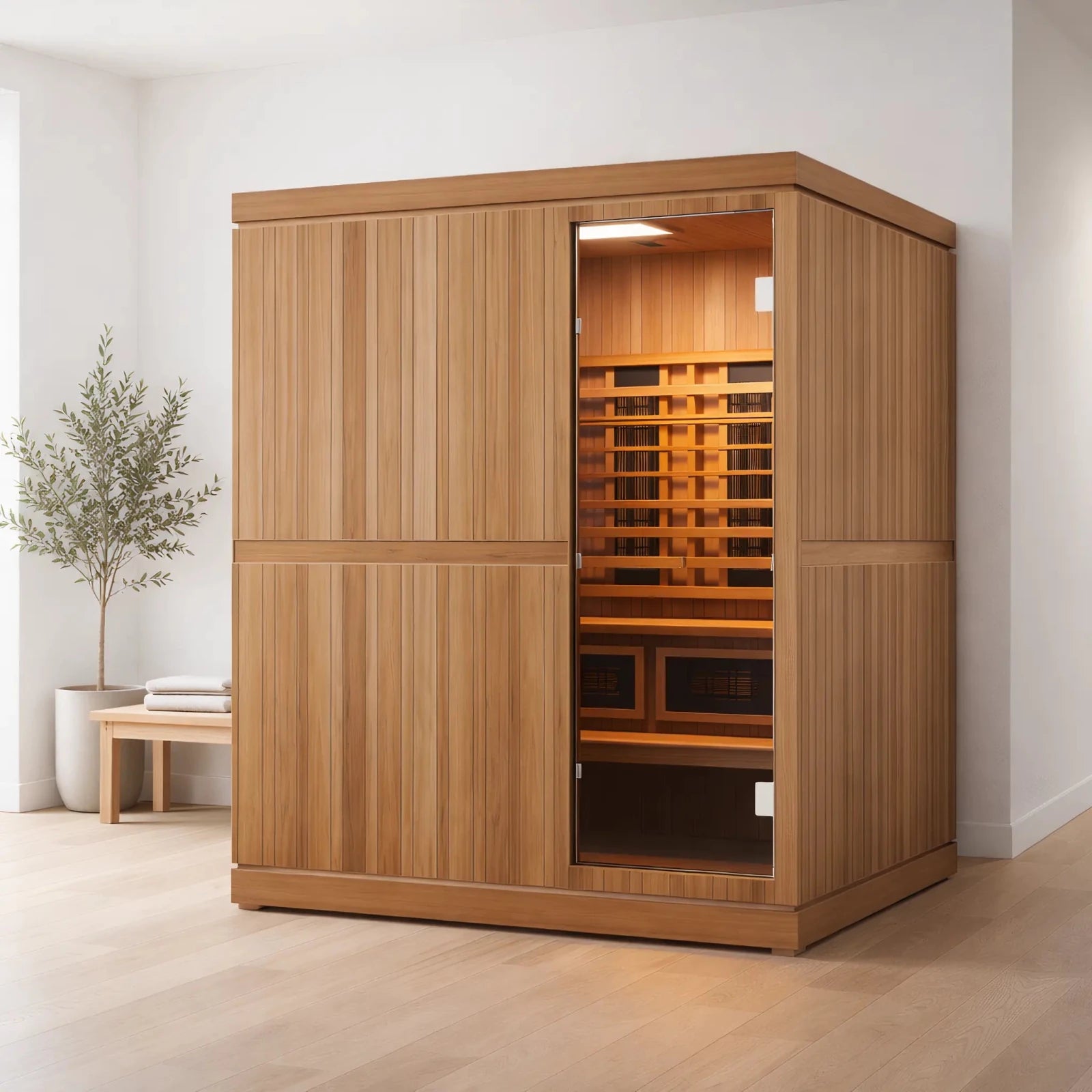 Finnmark FD - 5 Trinity XL Infra - Steam Sauna Infrared Sauna sauna - Reset Peak
