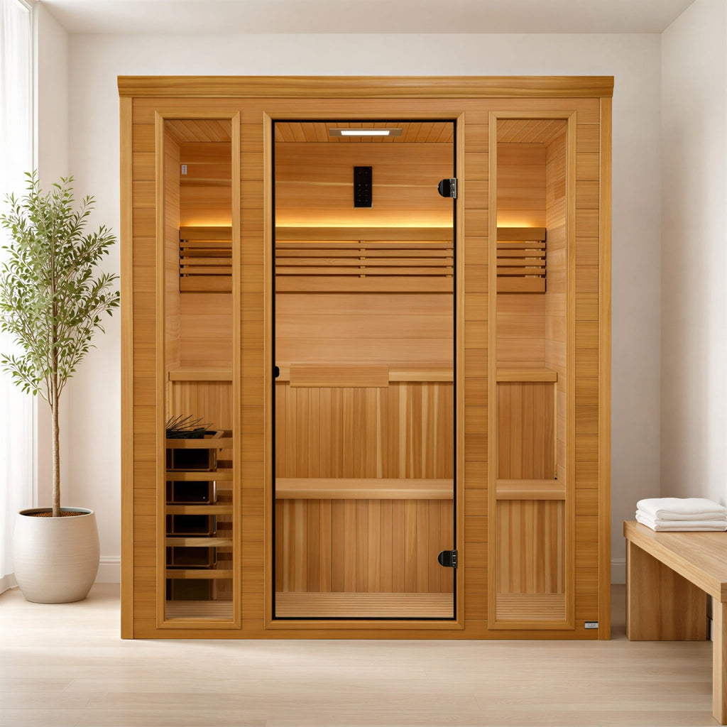 Golden Designs Andermatt Indoor Traditional Sauna (2–3 Person) Traditional Sauna sauna - Reset Peak