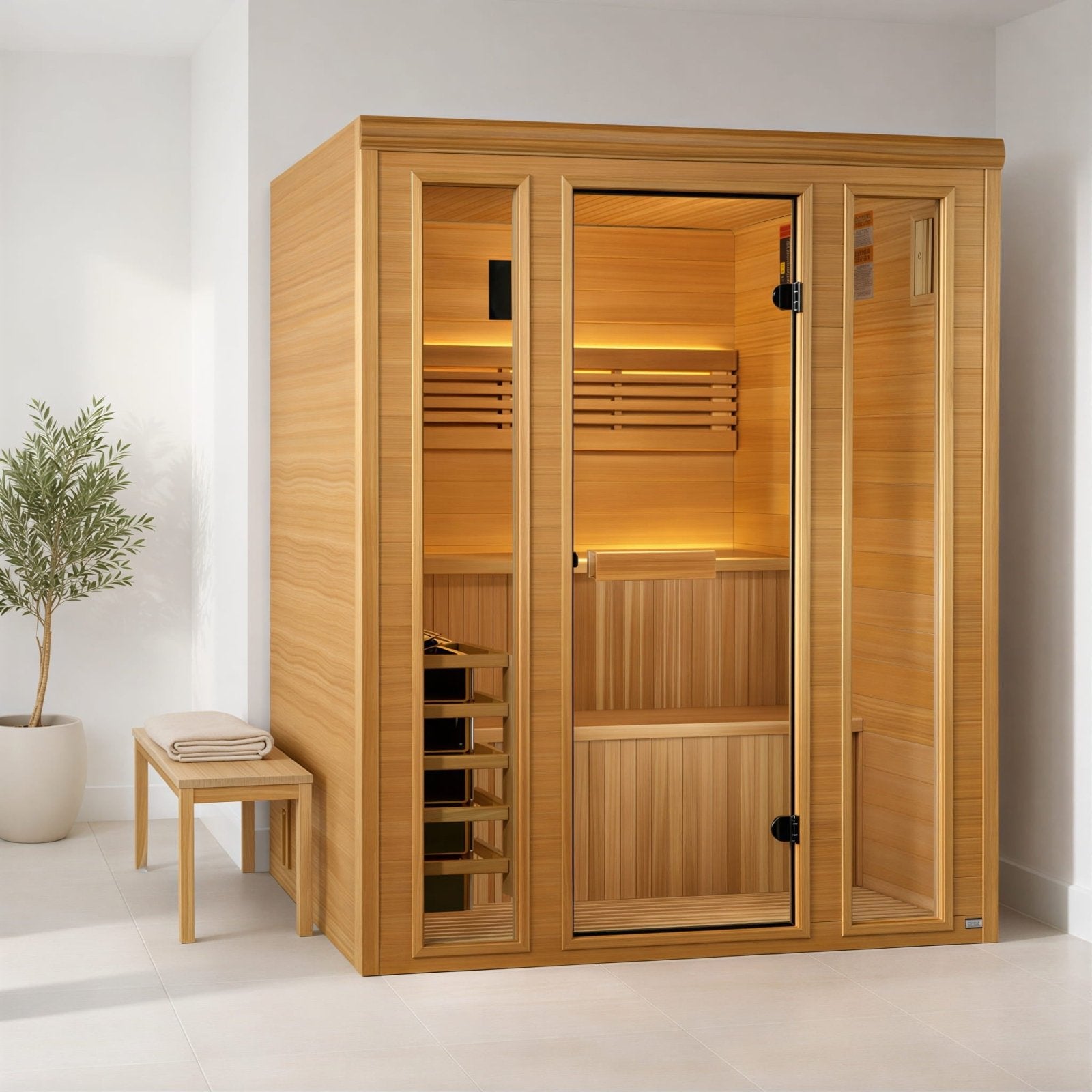 Golden Designs Andermatt Indoor Traditional Sauna (2–3 Person) Traditional Sauna sauna - Reset Peak