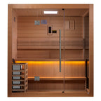 Golden Designs Forssa Edition Indoor Traditional Sauna (3 Person) Traditional Sauna sauna - Reset Peak