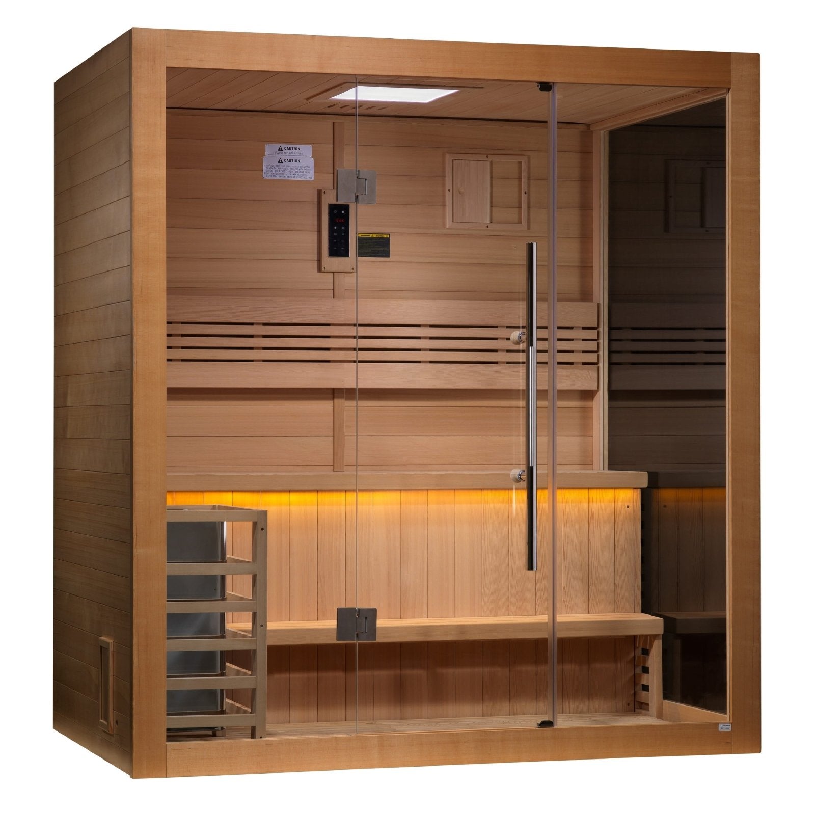 Golden Designs Forssa Edition Indoor Traditional Sauna (3 Person) Traditional Sauna sauna - Reset Peak