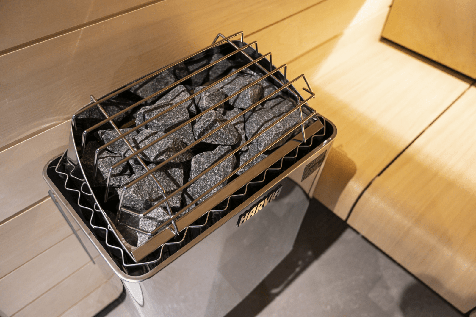 Harvia KIPB Sauna Heater Heater sauna 6.0 kW Black - Reset Peak