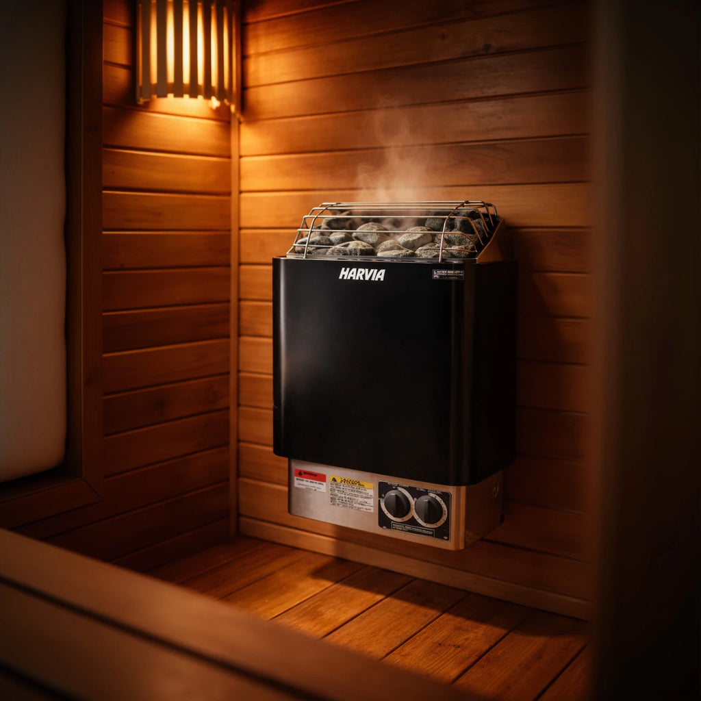 Harvia KIPB Sauna Heater Heater sauna 6.0 kW Black - Reset Peak