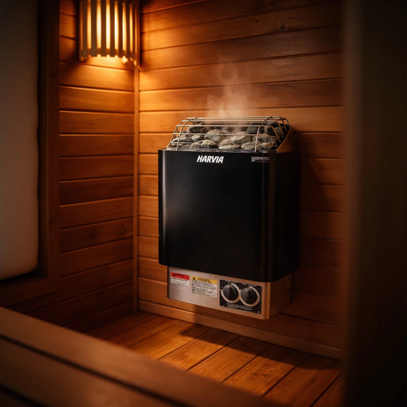 Harvia KIPB Sauna Heater Heater sauna 6.0 kW Black - Reset Peak
