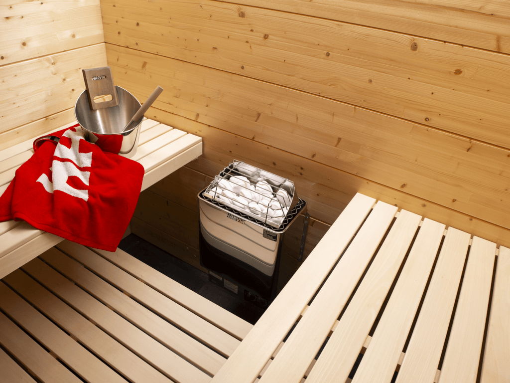 Harvia KIPB Sauna Heater Heater sauna 6.0 kW Black - Reset Peak