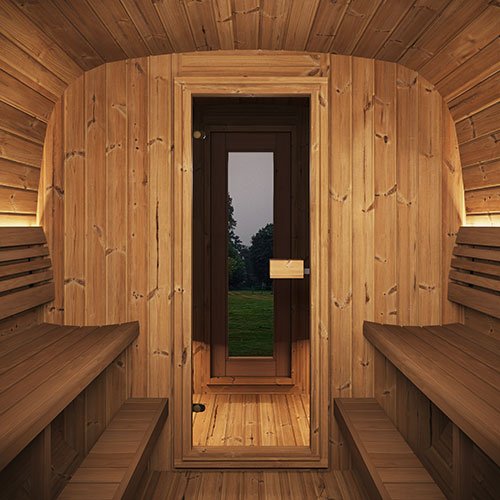 SaunaLife CL12GCP Premium Sauna Suite Kit - (6+ Person) OUTDOOR SAUNAS sauna - Reset Peak