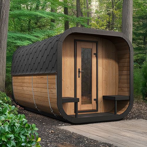 SaunaLife CL12GCP Premium Sauna Suite Kit - (6+ Person) OUTDOOR SAUNAS sauna - Reset Peak