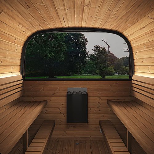 SaunaLife CL12GCP Premium Sauna Suite Kit - (6+ Person) OUTDOOR SAUNAS sauna - Reset Peak