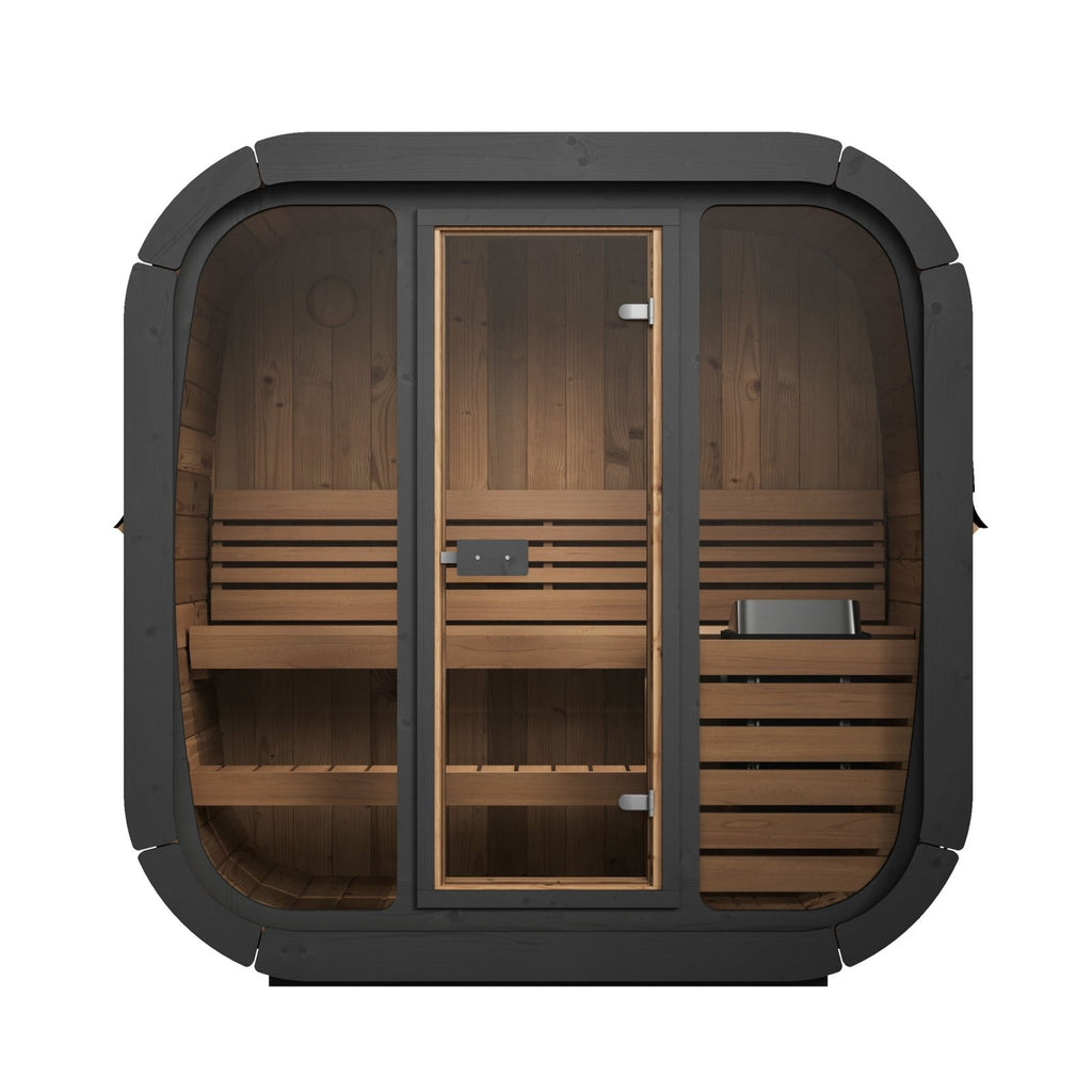 SaunaLife CL4G Outdoor Cube Sauna – (3 Person) OUTDOOR SAUNAS sauna - Reset Peak