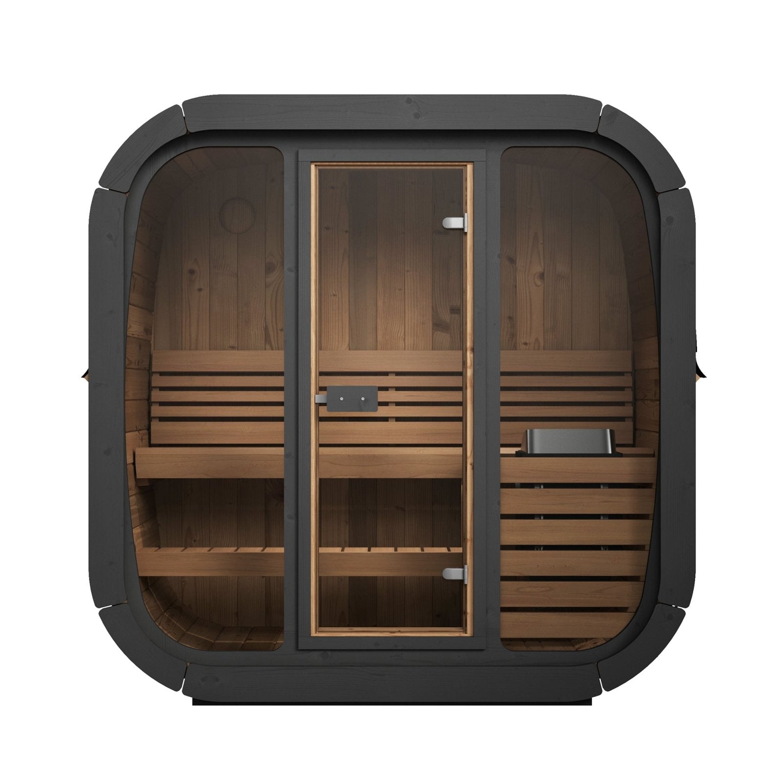 SaunaLife CL4G Outdoor Cube Sauna – (3 Person) OUTDOOR SAUNAS sauna - Reset Peak