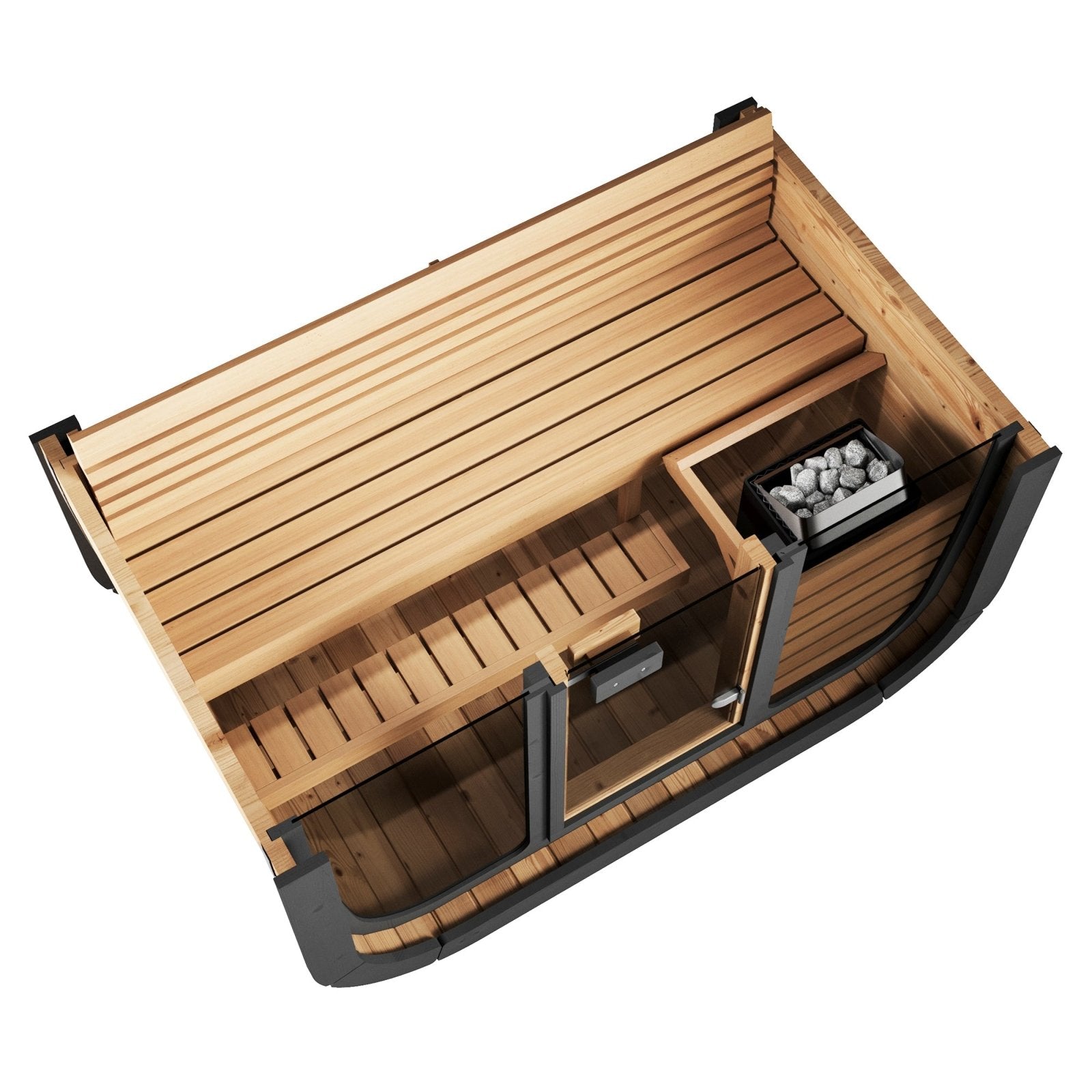 SaunaLife CL4G Outdoor Cube Sauna – (3 Person) OUTDOOR SAUNAS sauna - Reset Peak