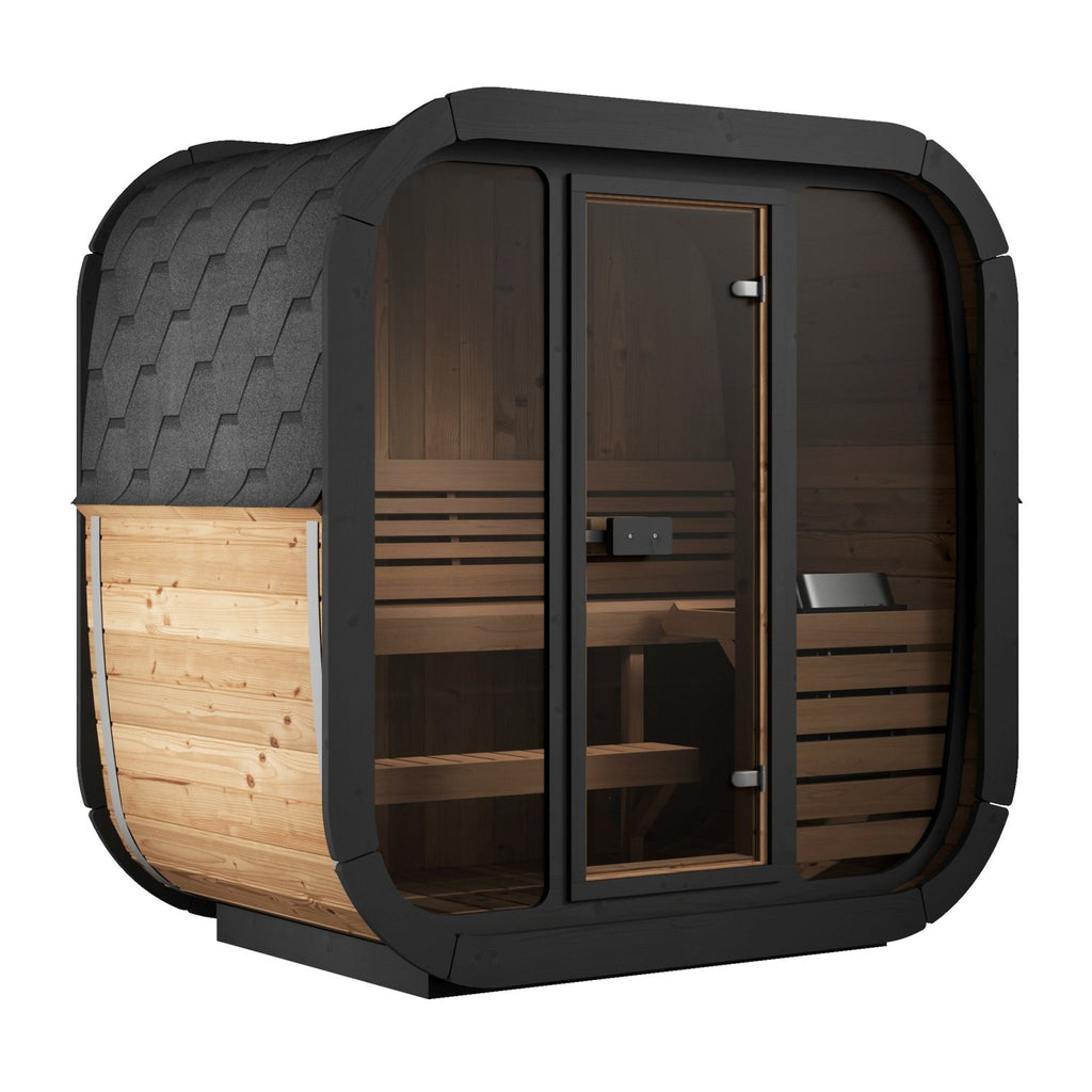 SaunaLife CL4G Outdoor Cube Sauna – (3 Person) OUTDOOR SAUNAS sauna - Reset Peak