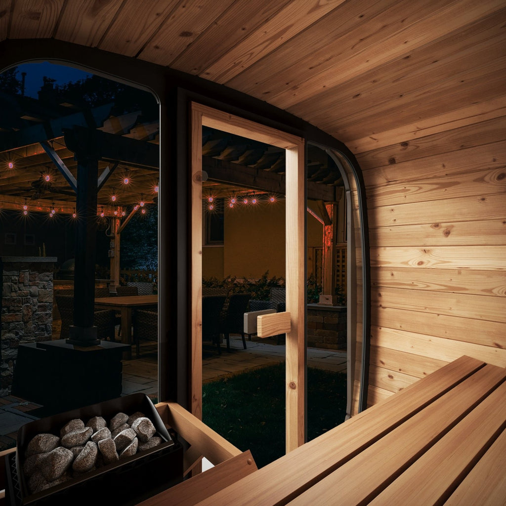 SaunaLife CL4G Outdoor Cube Sauna – (3 Person) OUTDOOR SAUNAS sauna - Reset Peak