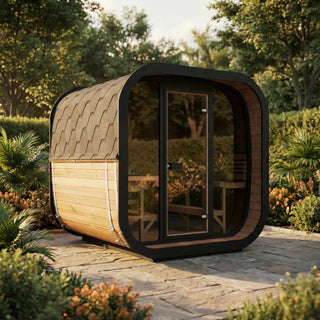 SaunaLife CL7G Outdoor Sauna Cabin – (6 Person)