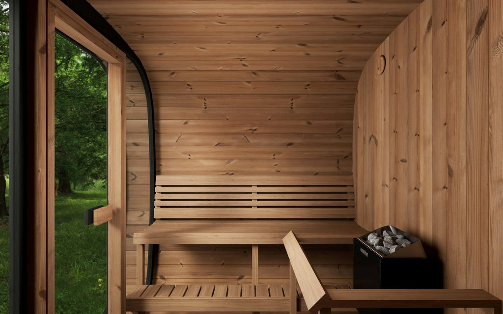 SaunaLife CL7G Outdoor Sauna Cabin – (6 Person) OUTDOOR SAUNAS sauna - Reset Peak