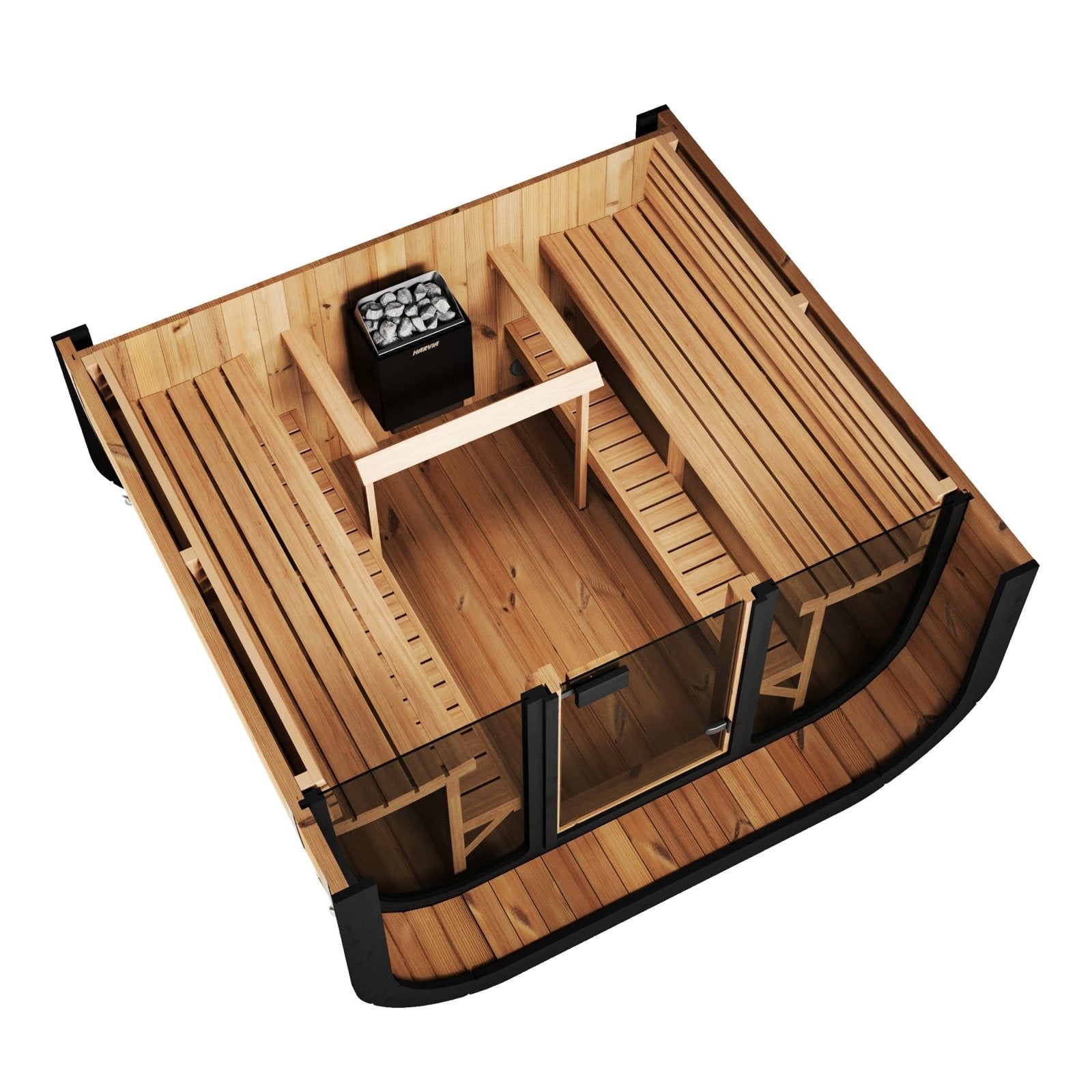 SaunaLife CL7G Outdoor Sauna Cabin – (6 Person) OUTDOOR SAUNAS sauna - Reset Peak