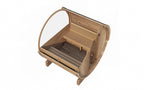 SaunaLife E7W Outdoor Barrel Sauna – (4 Person) BARREL SAUNA sauna - Reset Peak