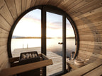 SaunaLife EE6G Sauna Barrel – (4 Person) BARREL SAUNA sauna - Reset Peak