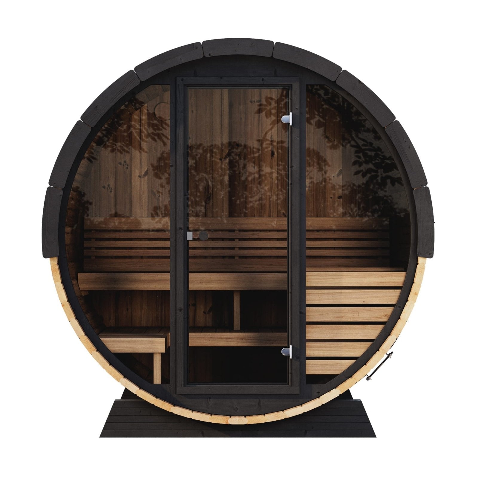 SaunaLife EE6G Sauna Barrel – (4 Person) BARREL SAUNA sauna - Reset Peak