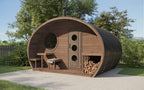 SaunaLife G11 Outdoor Sauna Cabin – (6 Person) OUTDOOR SAUNAS sauna - Reset Peak
