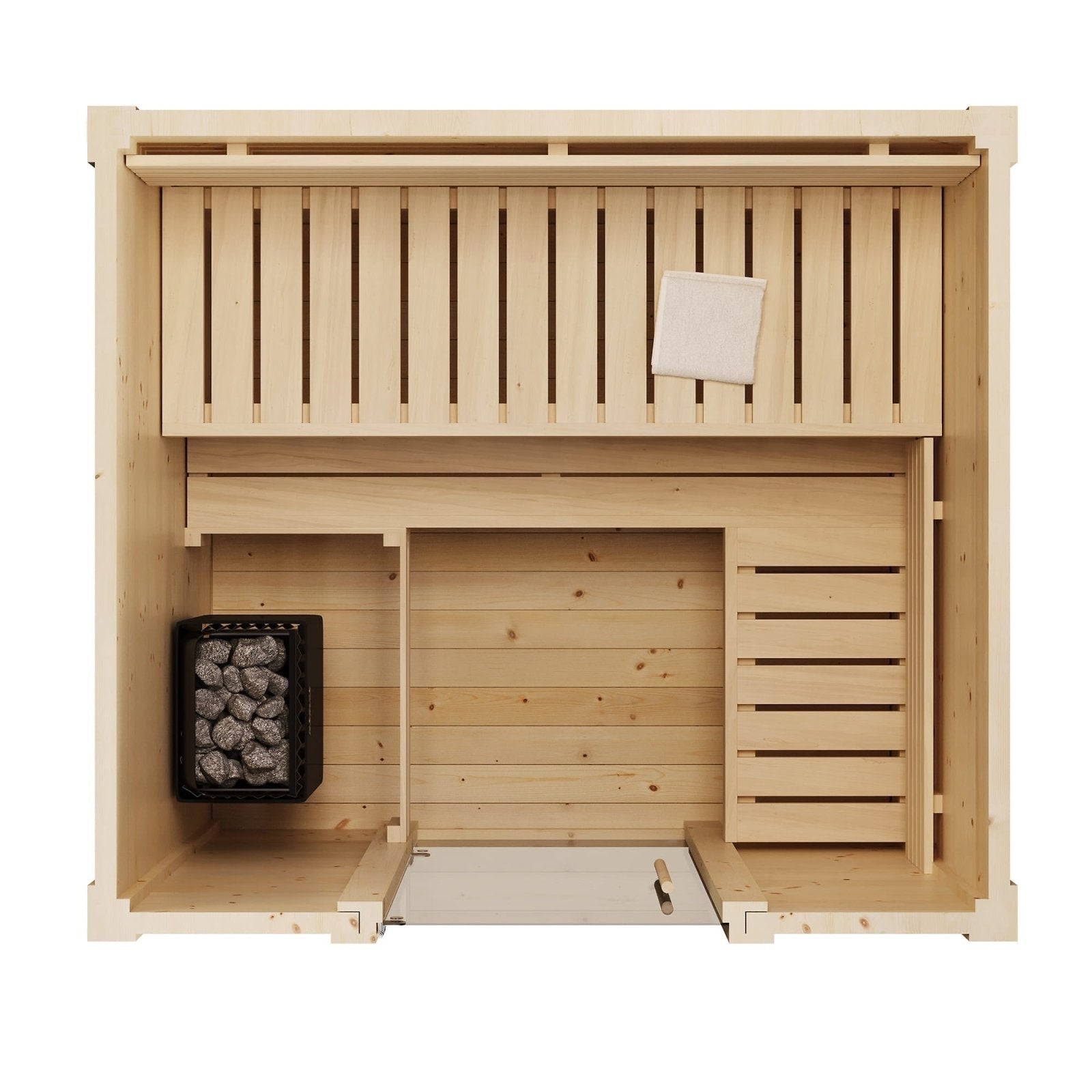 SaunaLife G2 Outdoor Home Sauna Kit – (4 Person) OUTDOOR SAUNAS sauna - Reset Peak