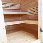 SaunaLife G2 Outdoor Home Sauna Kit – (4 Person) OUTDOOR SAUNAS sauna - Reset Peak