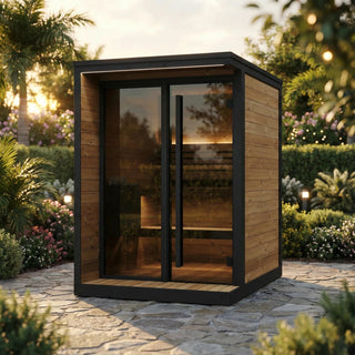 SaunaLife GL4 Outdoor Sauna Cabin – (4 Person)