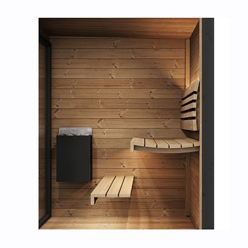 SaunaLife GL4 Outdoor Sauna Cabin – (4 Person) OUTDOOR SAUNAS sauna - Reset Peak