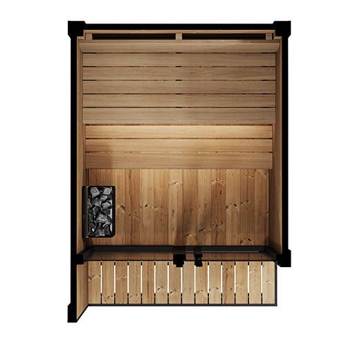 SaunaLife GL4 Outdoor Sauna Cabin – (4 Person) OUTDOOR SAUNAS sauna - Reset Peak
