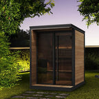 SaunaLife GL4 Outdoor Sauna Cabin – (4 Person) OUTDOOR SAUNAS sauna - Reset Peak