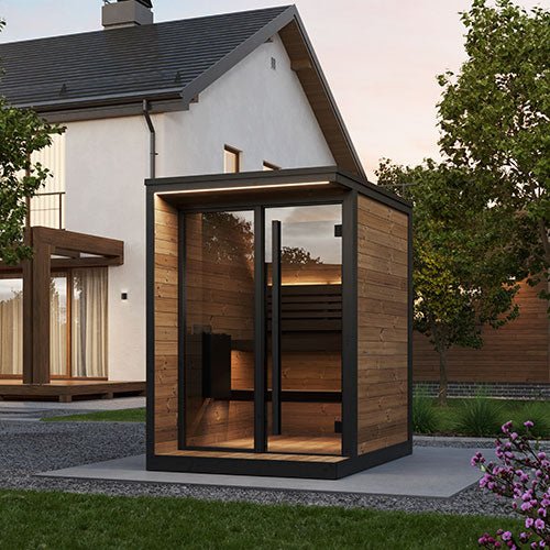 SaunaLife GL4 Outdoor Sauna Cabin – (4 Person) OUTDOOR SAUNAS sauna - Reset Peak