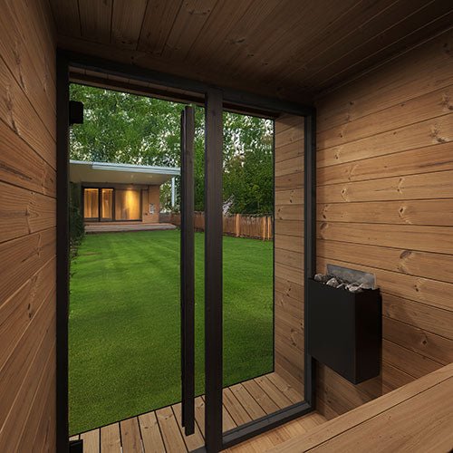 SaunaLife GL4 Outdoor Sauna Cabin – (4 Person) OUTDOOR SAUNAS sauna - Reset Peak