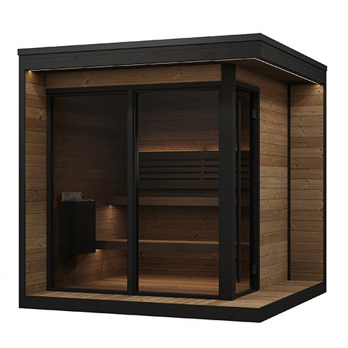 SaunaLife GL6 Outdoor Sauna Cabin – (6 Person) OUTDOOR SAUNAS sauna - Reset Peak